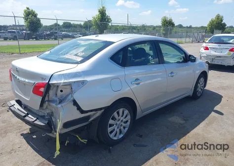 2016 Nissan Sentra Sv from USA, damaged, VIN 3N1AB7AP9GY255364